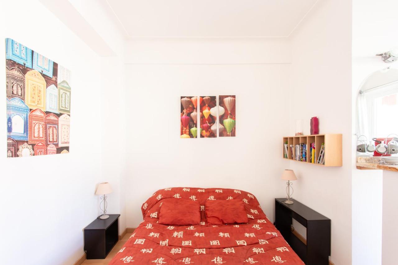 Nice Center - Bright Studio Balcony Wifi & Aircon Apartamento Exterior foto